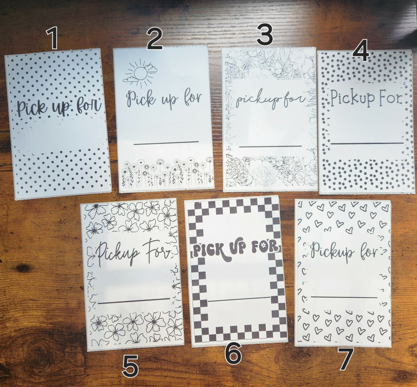 4×6 Thermal pickup labels (wholesale)