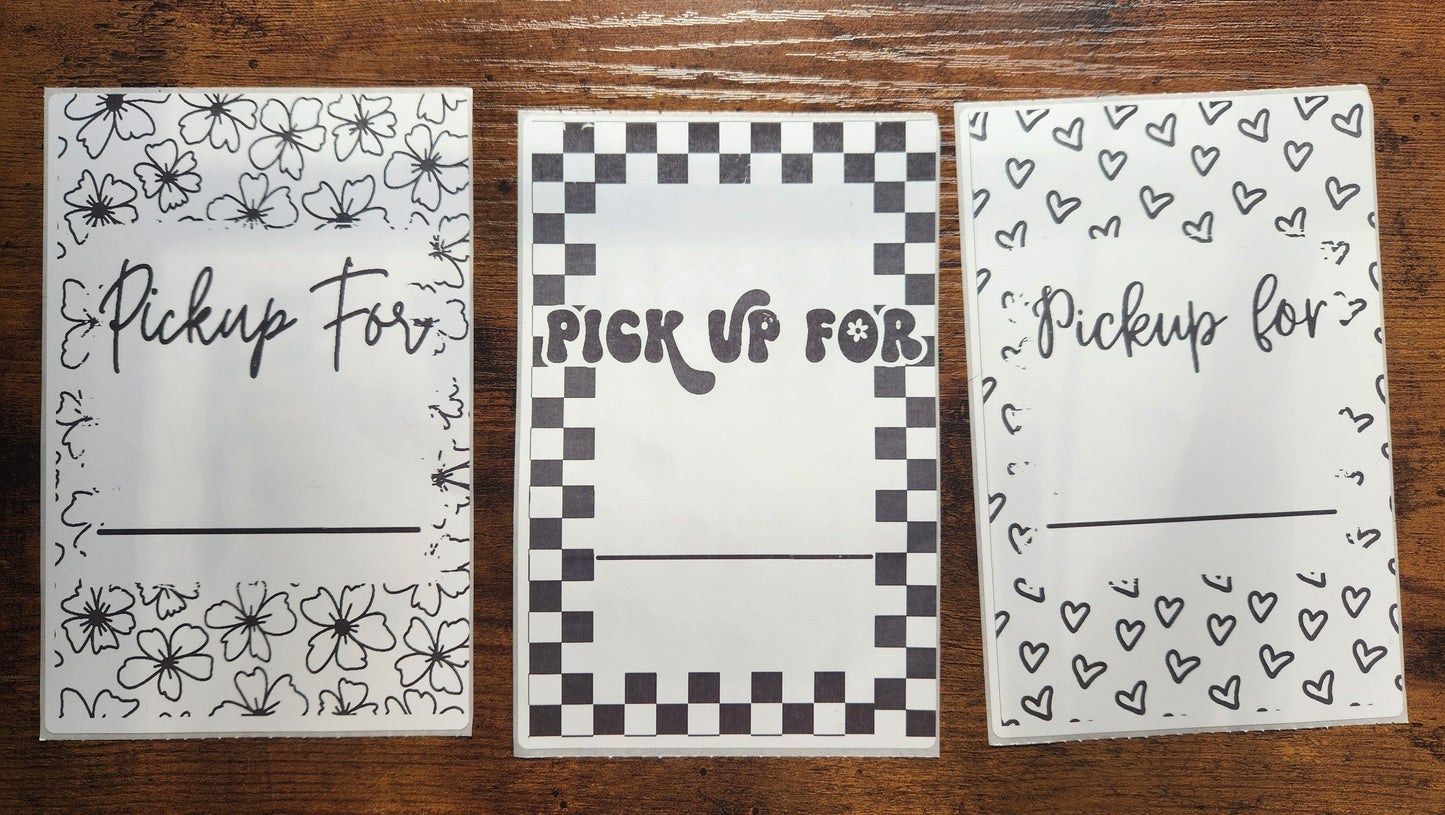 4×6 Thermal pickup labels (wholesale)