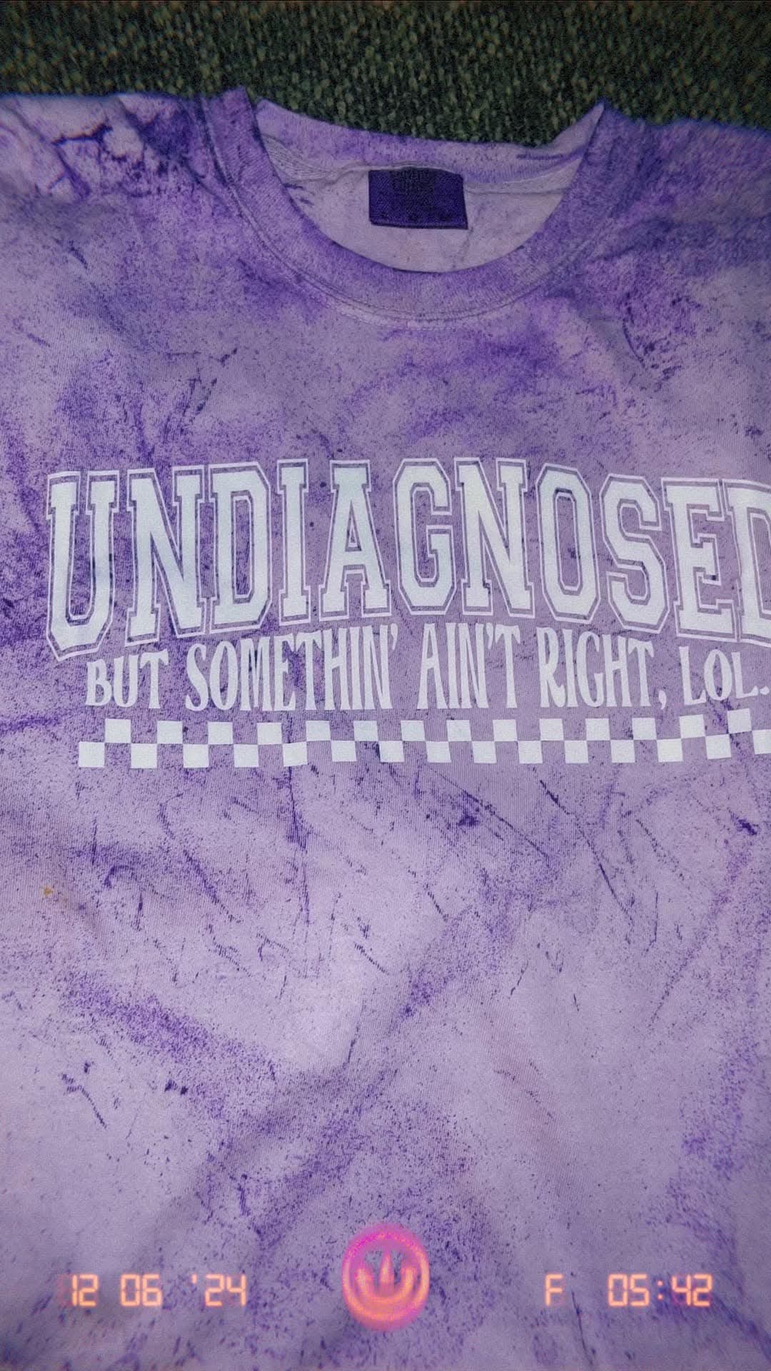 Undiagnosed but something ain't right - comfort color color blast