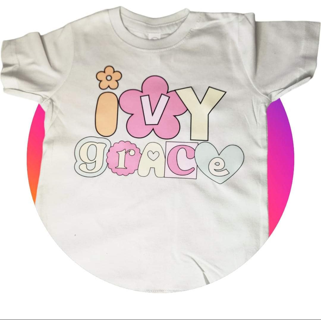 Groovy name tees