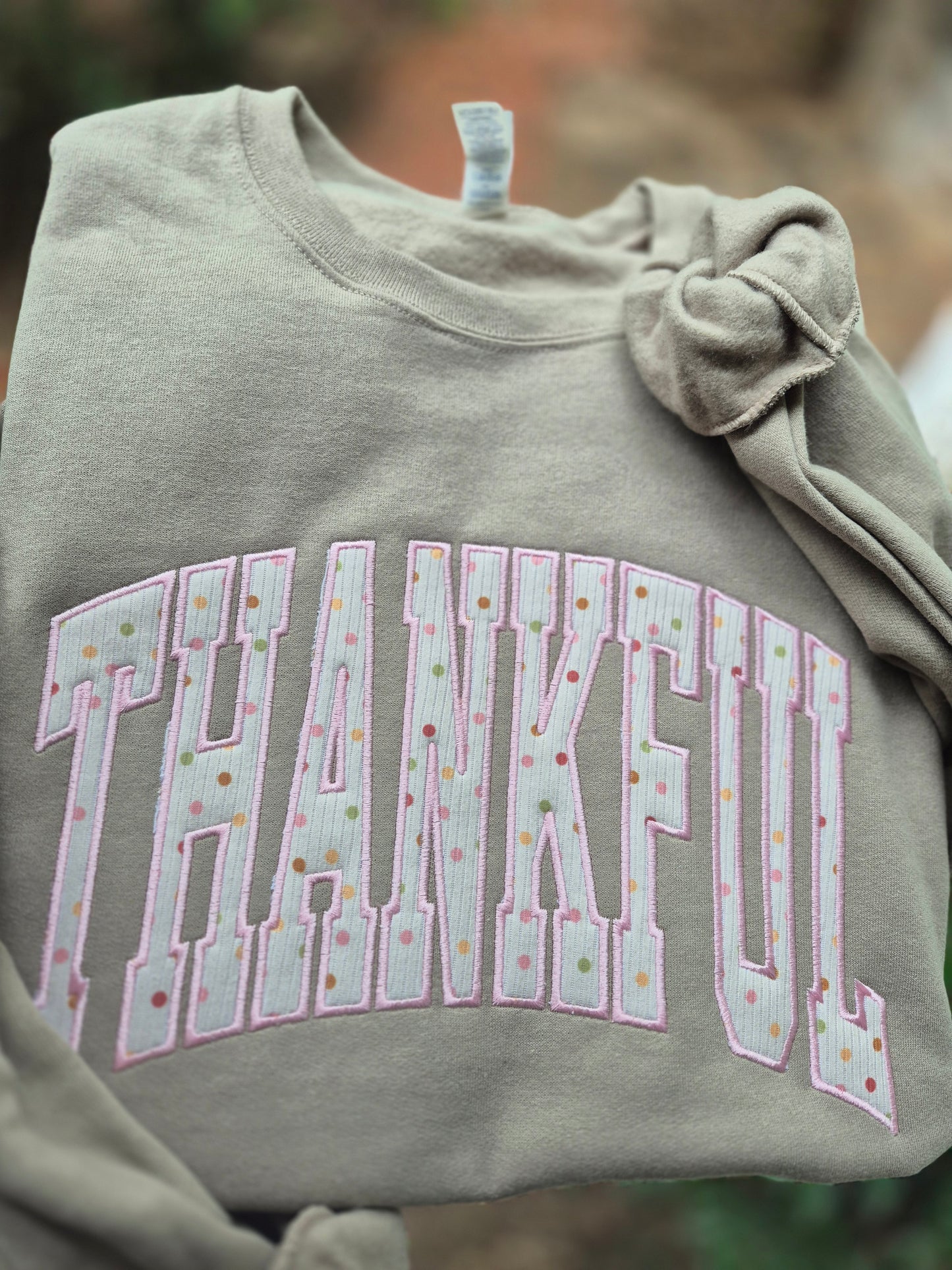 RTS XL sweatshirt- thankful
