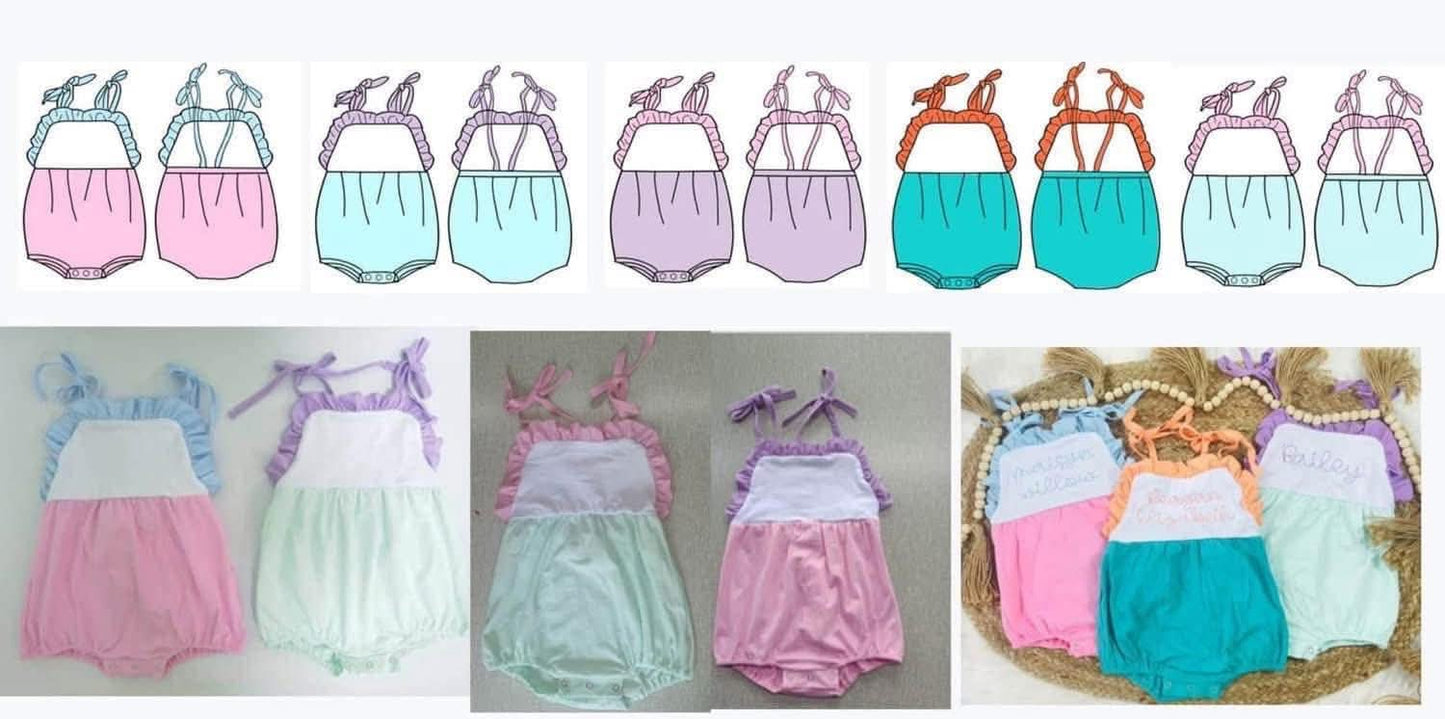 Ruffle DRESSES - personalized
