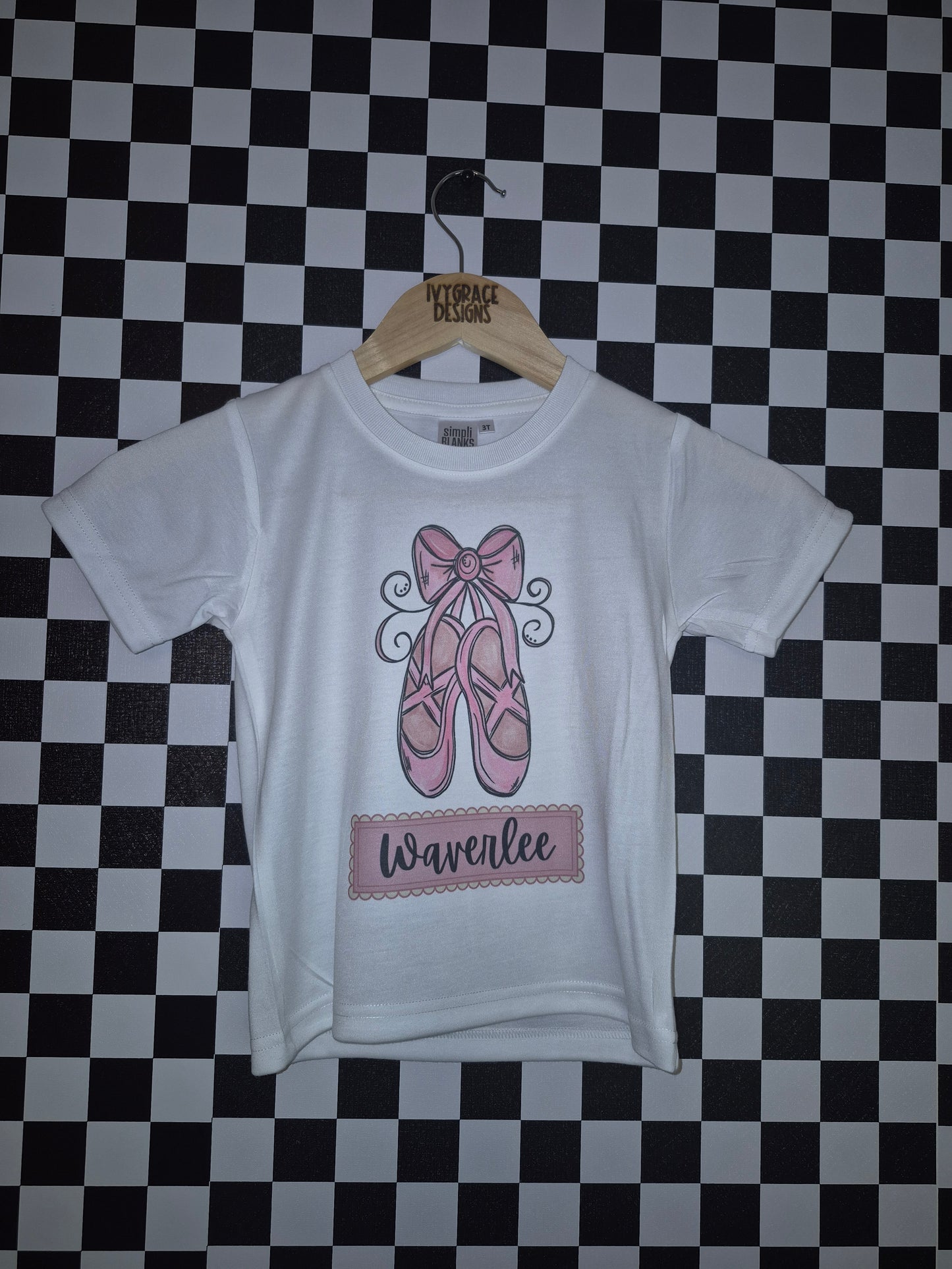 Ballet name tees 🩰