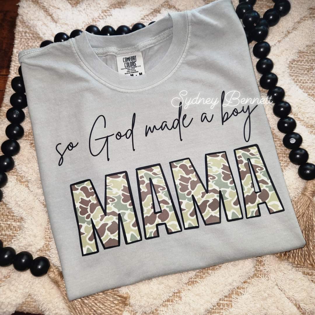 So God made a boy mama