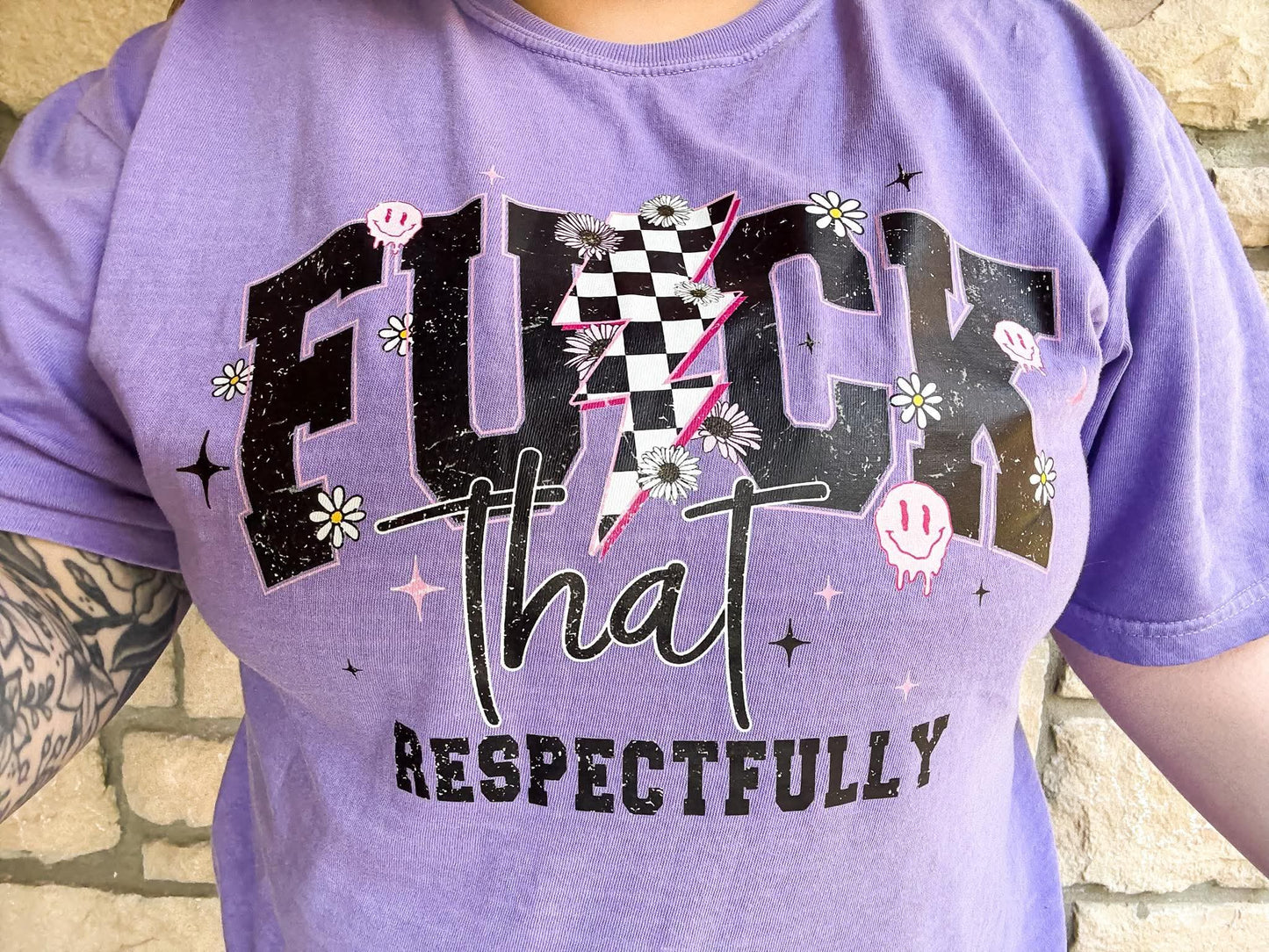 F that - respectfully š