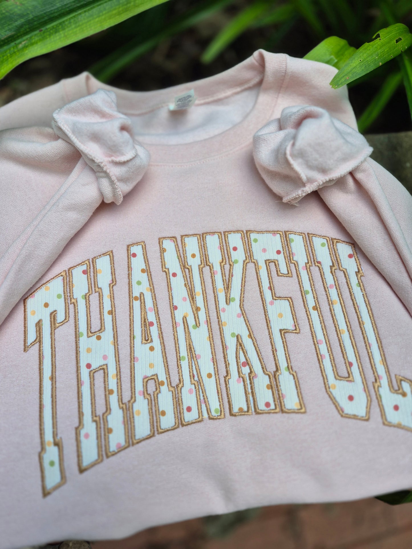 RTS lg sweatshirt- thankful