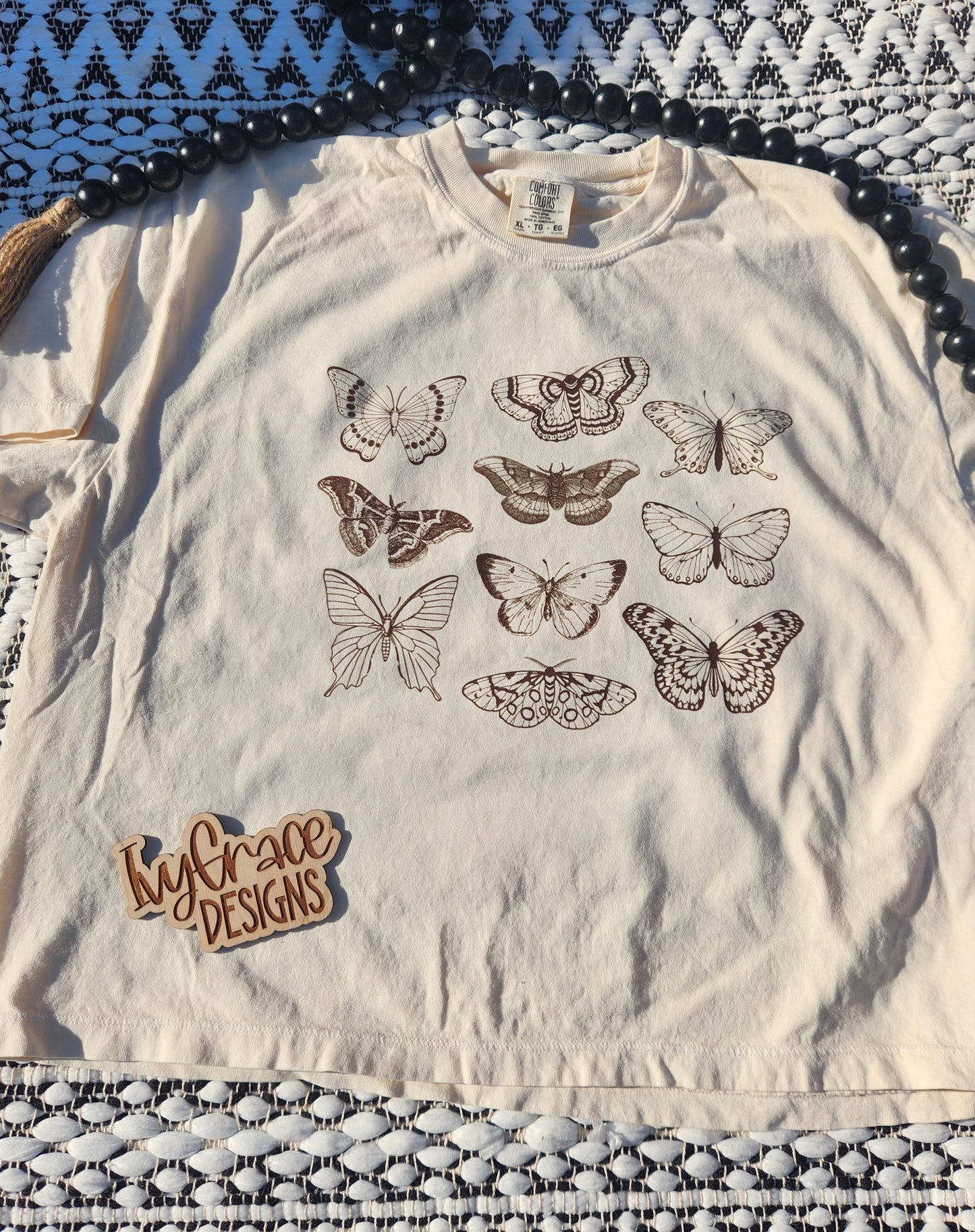 Butterflies 🦋 comfort color tee
