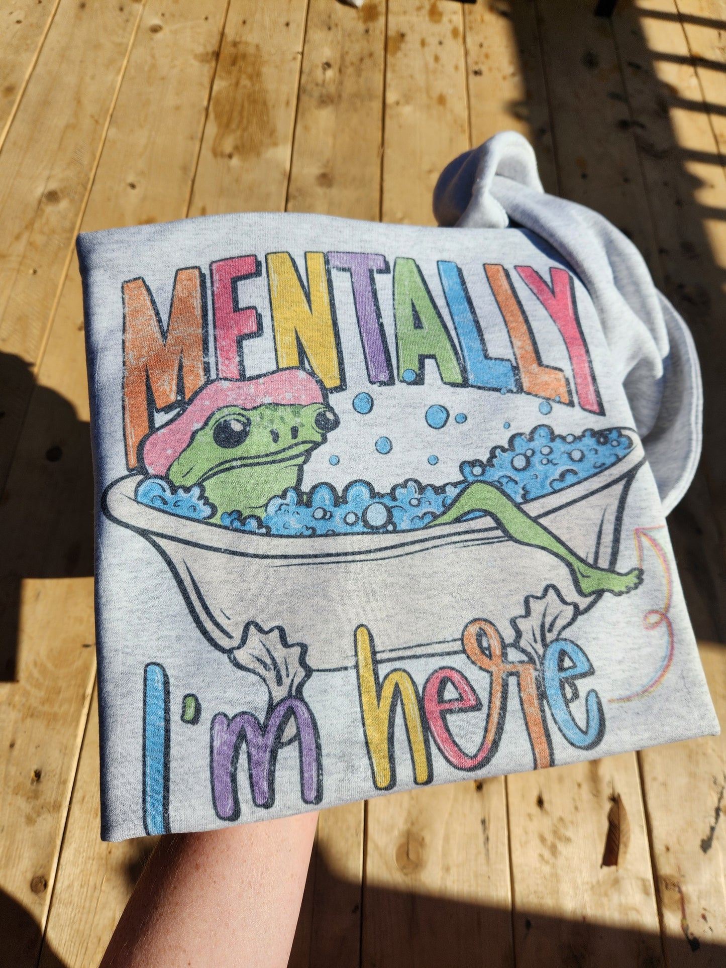 Mentally I'm here π
