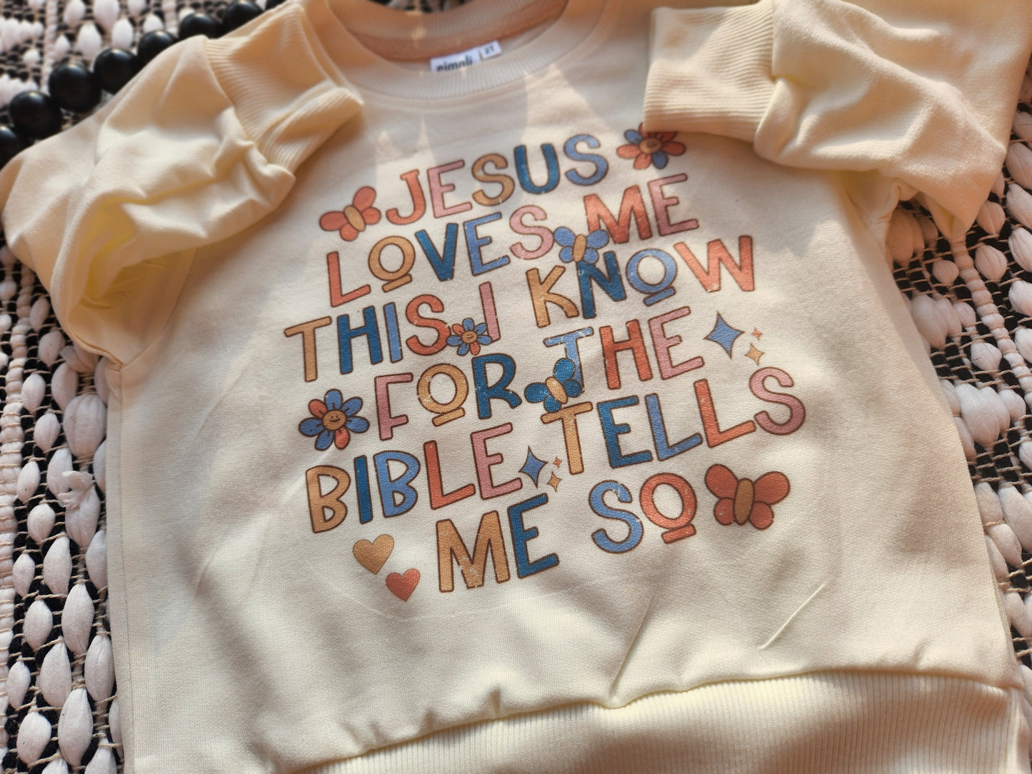 Jesus loves me - sweatshirt