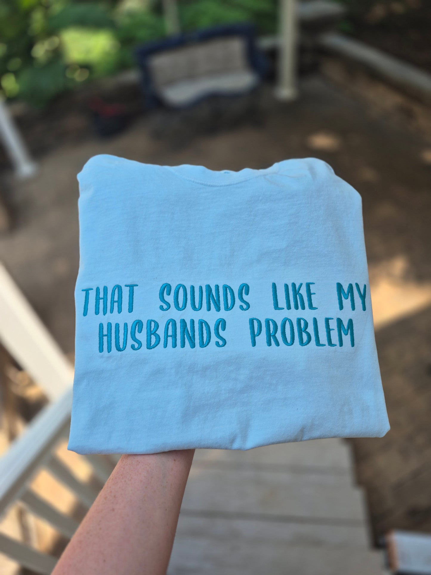 That sounds like my husband's problem ✨️