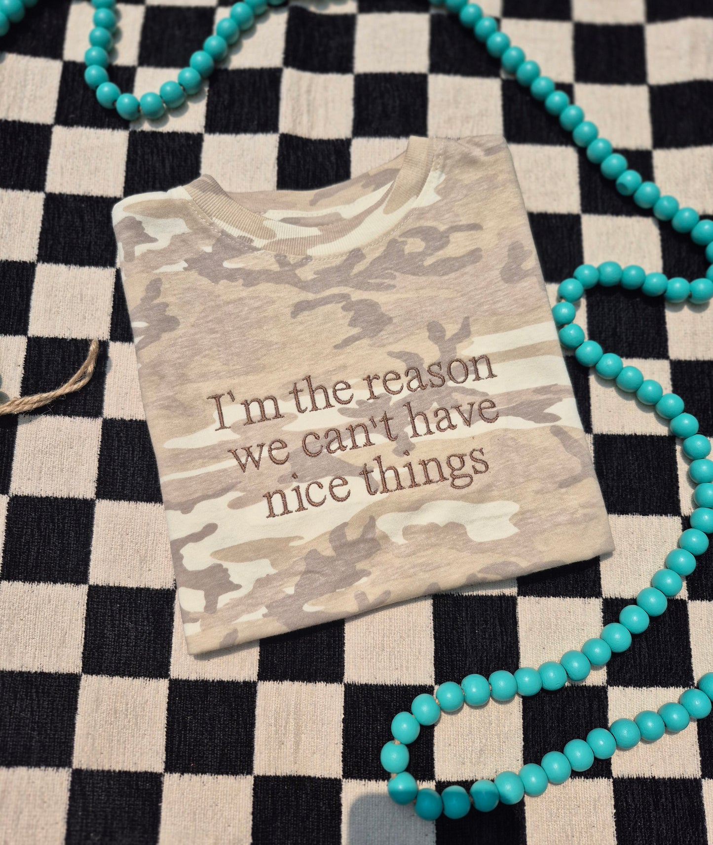 Im the reason we cant have nice things