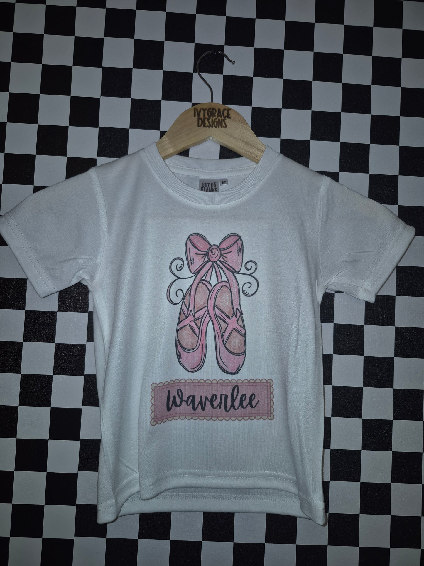 Ballet name tees 🩰