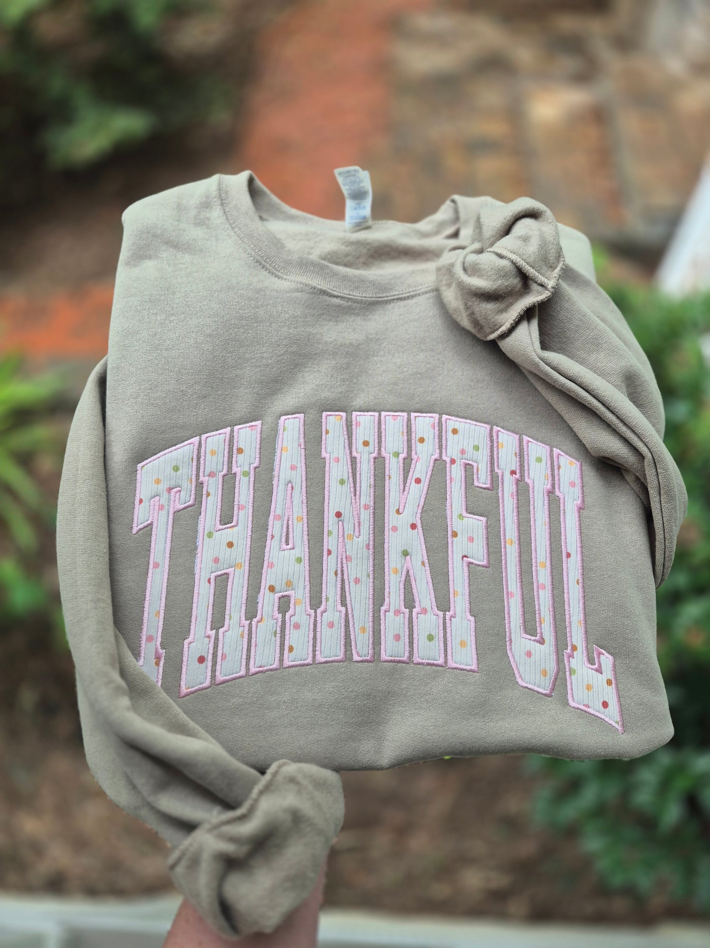RTS XL sweatshirt- thankful