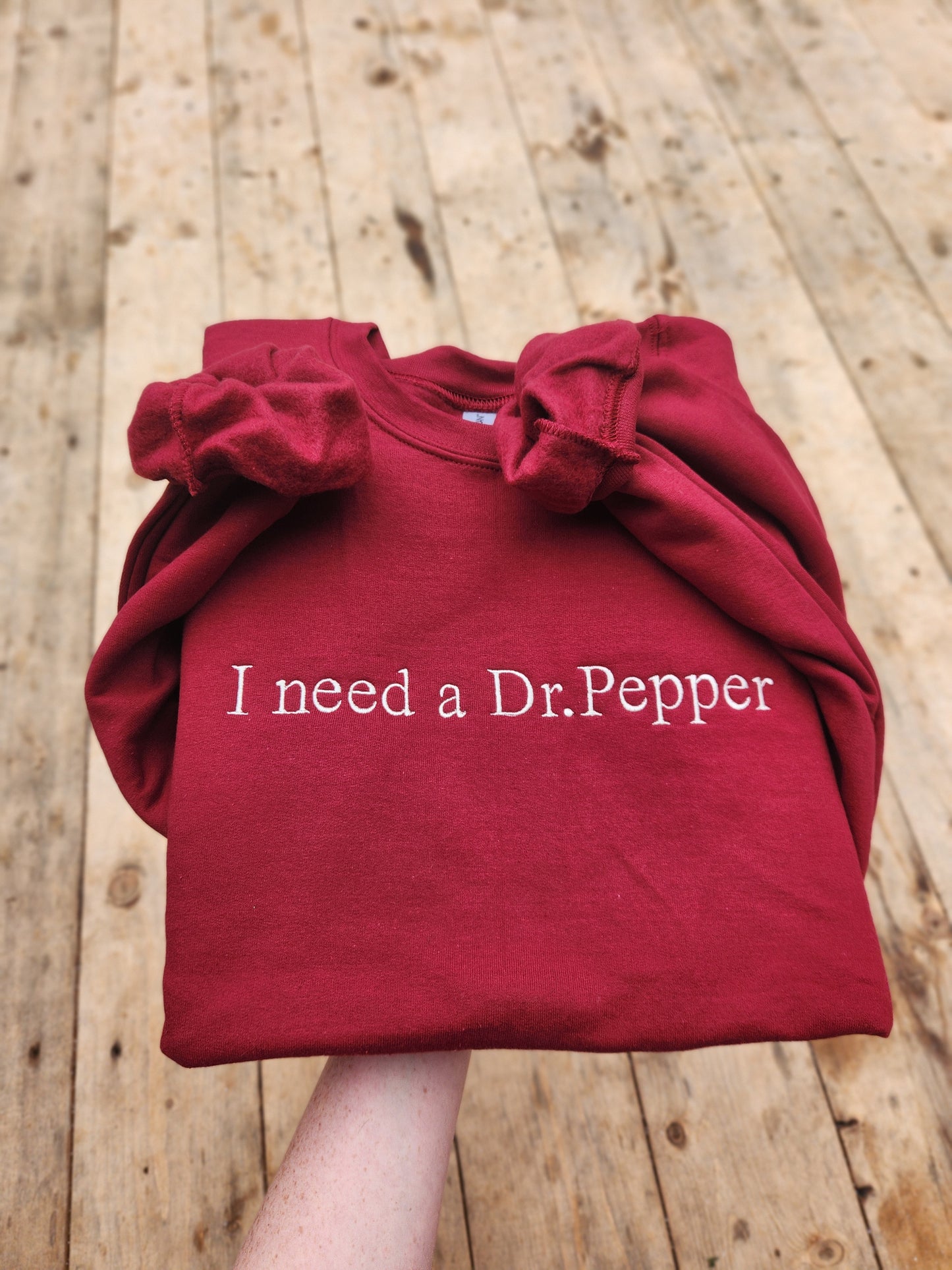 "I need a ___" Toddler sweatshirt