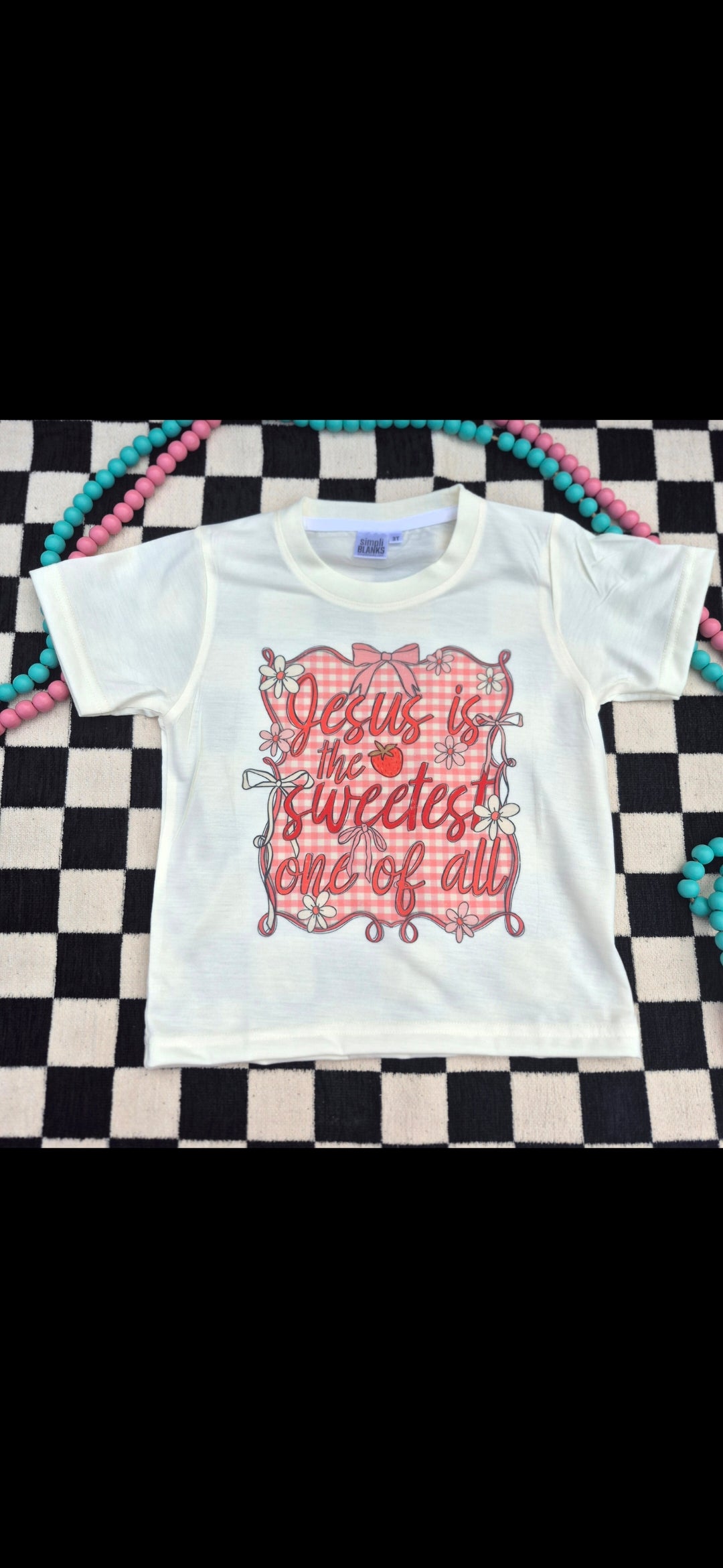 Jesus is the sweetest of all - baggy bubble romper & tee๐