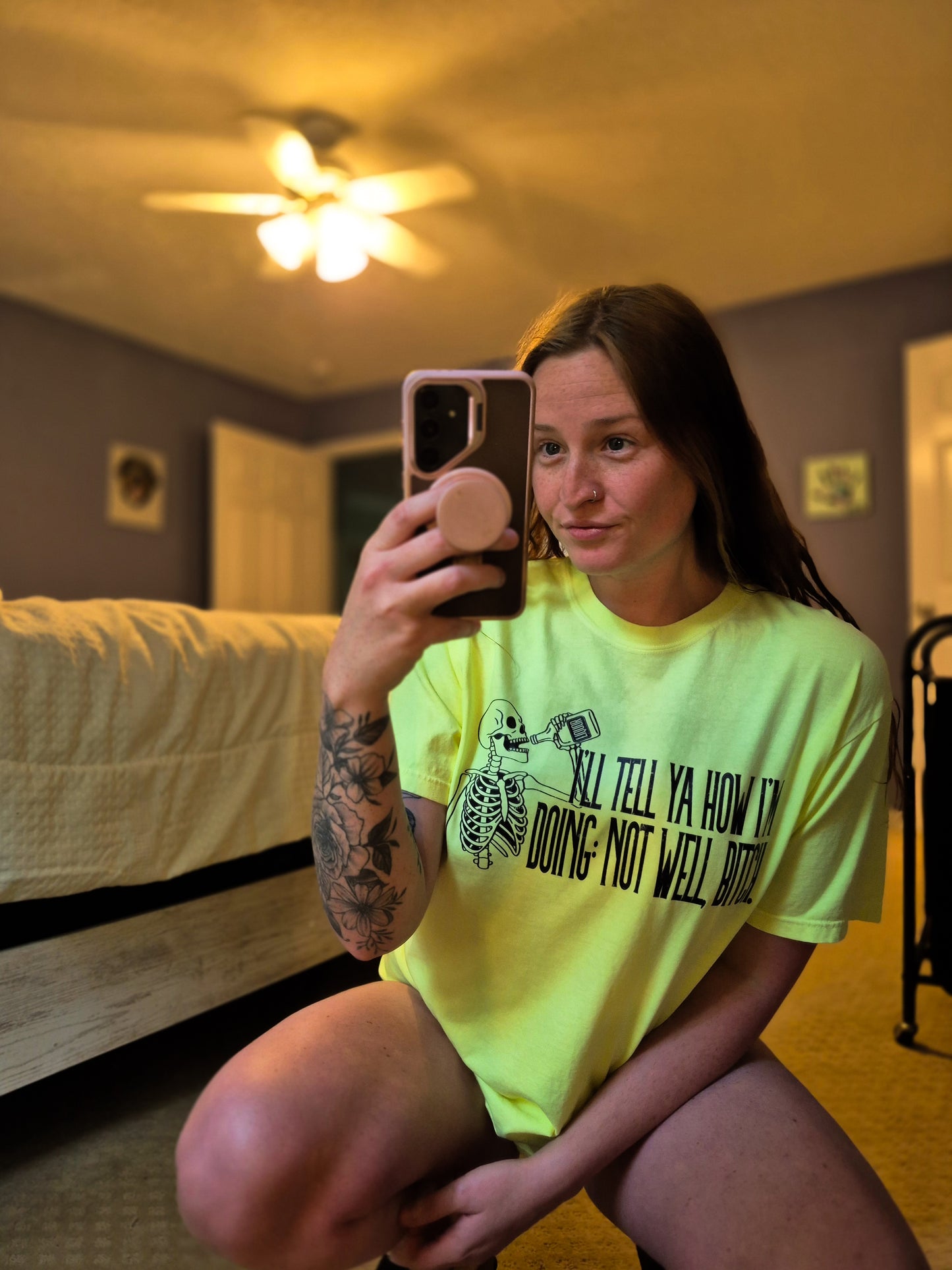 I'll tell ya how im doing, not well B**** š