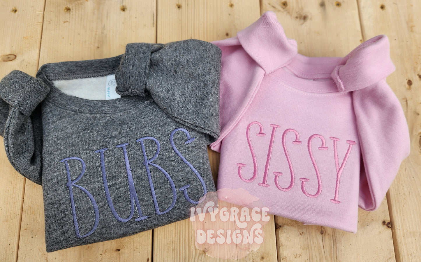 Toddler monochromatic name crews