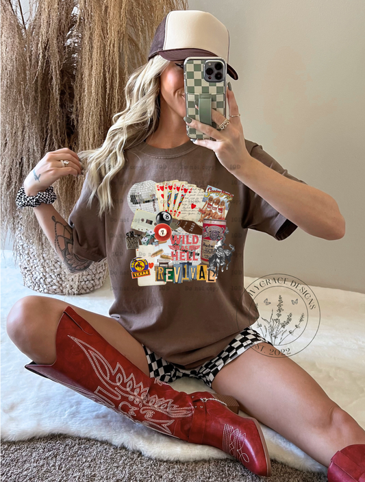 Wild as hell  *Youth XS through  adults 3xl*