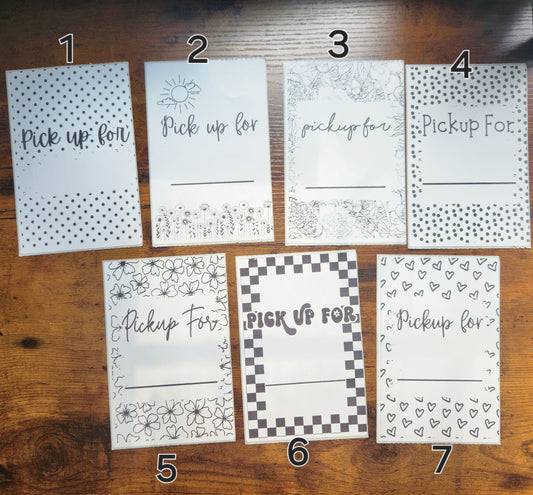4×6 Thermal pickup labels (wholesale)