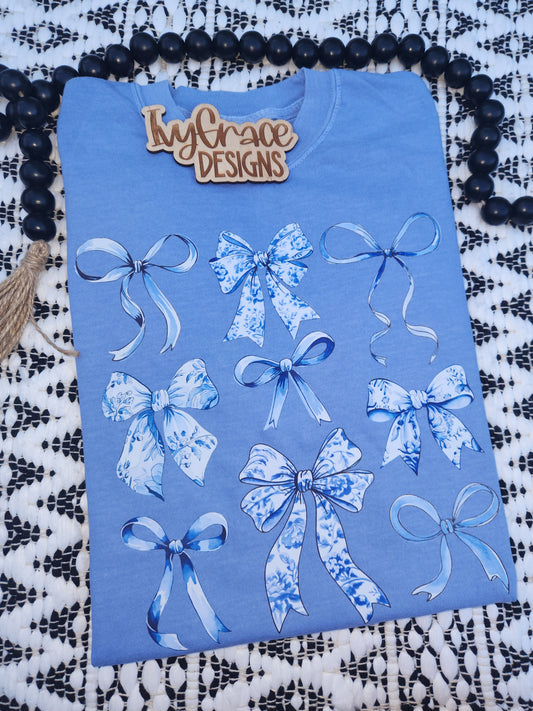 Blue bows 🎀