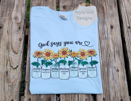 God says you are.