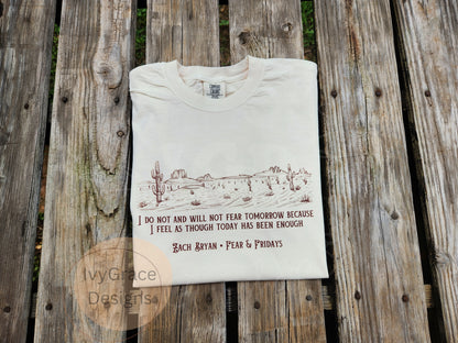 Fear & Fridays comfort color tee