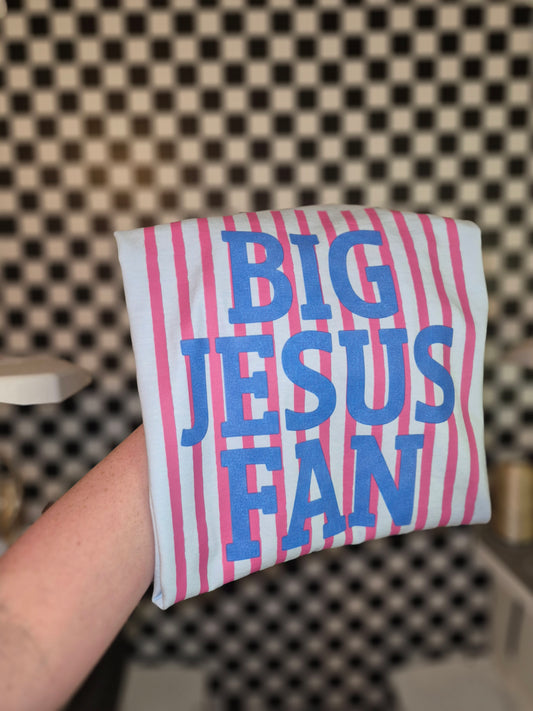 Big jesus fan ~ cc tee