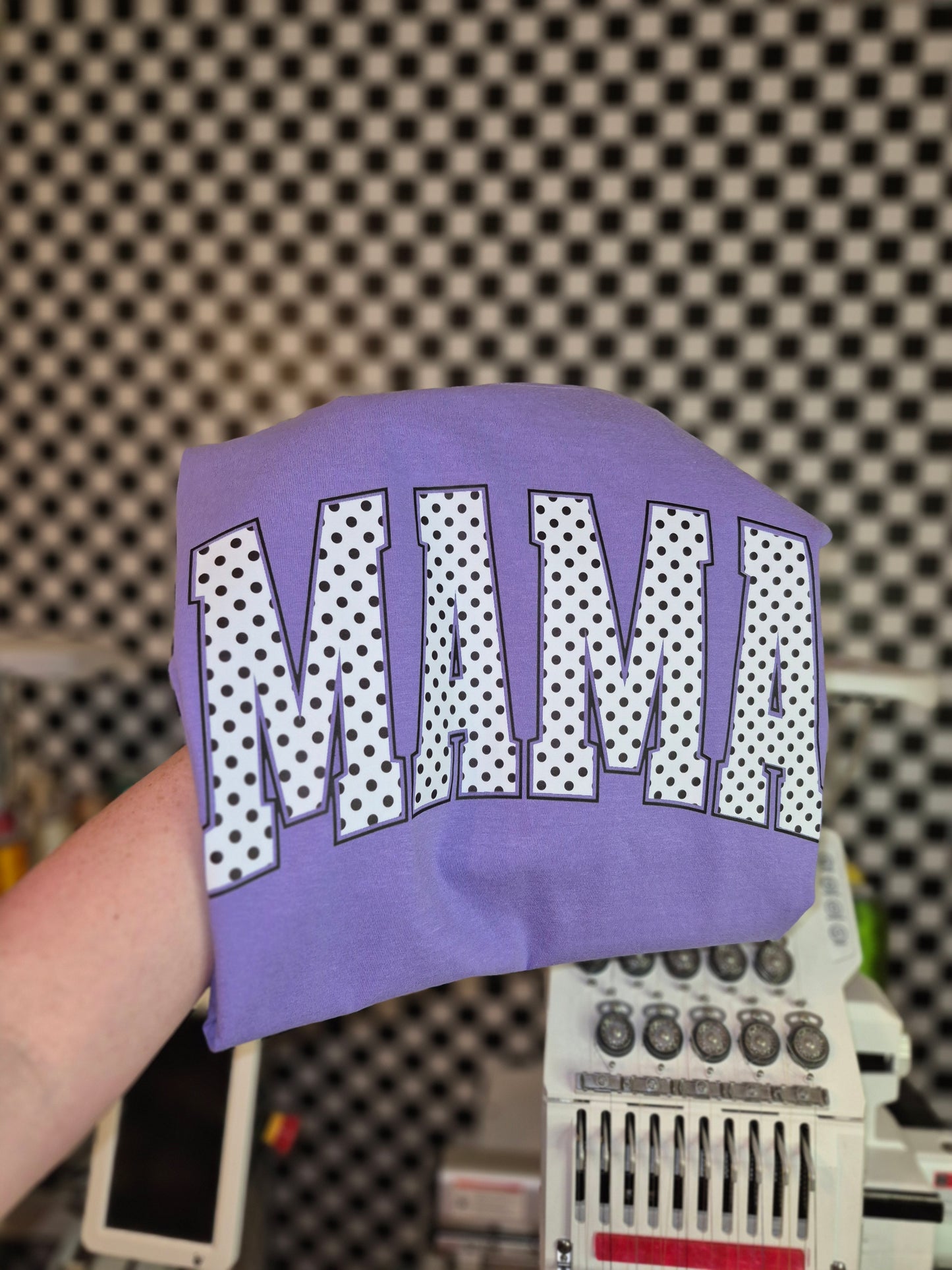 Dotted mama ~ cc tee