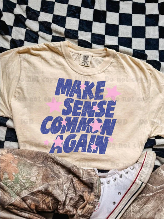 Make sense common again - CC tee