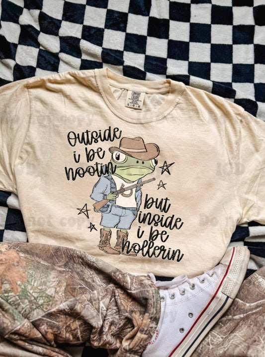 Outside i be hootin'