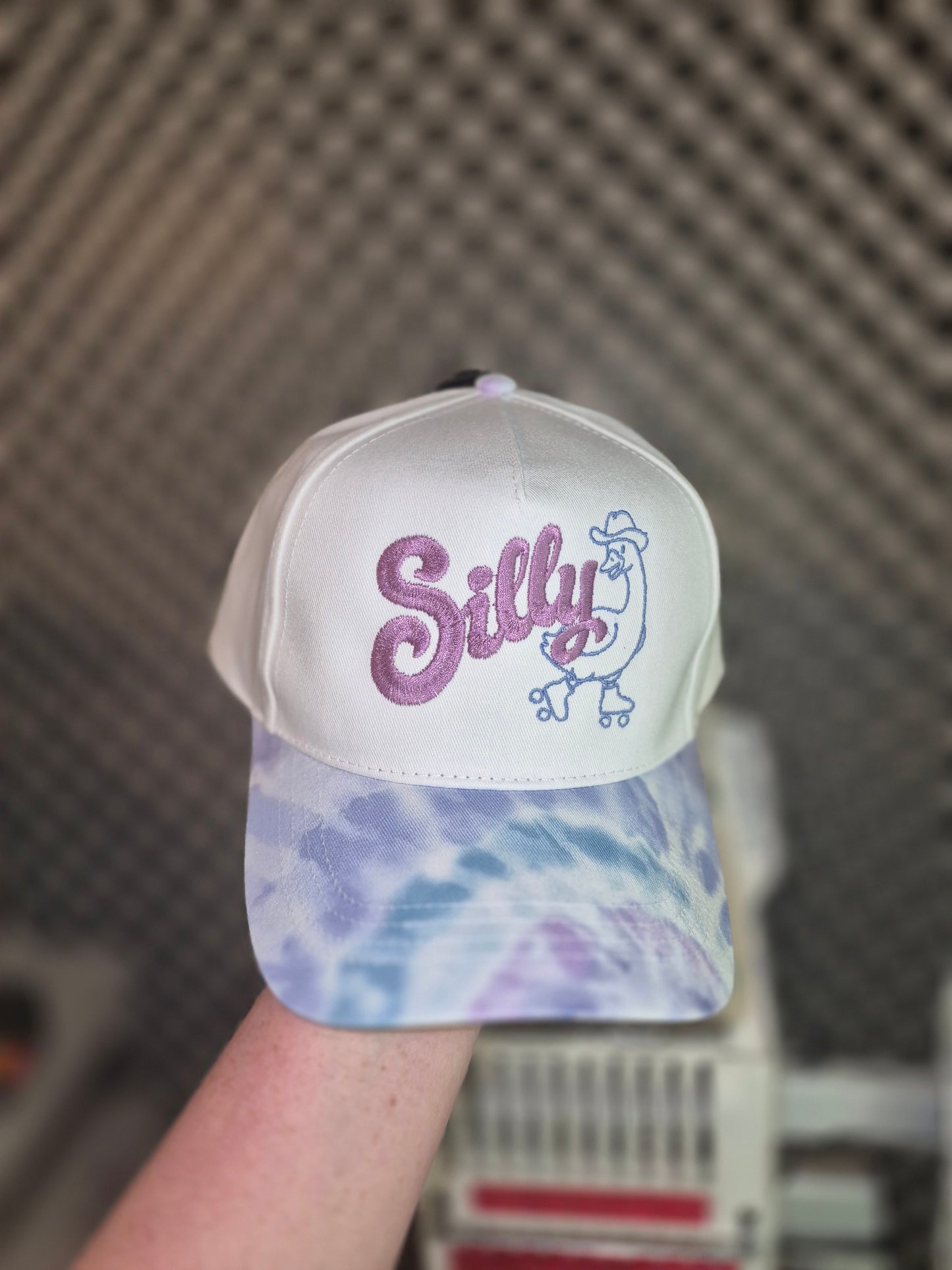 Silly goose- tie dye hat