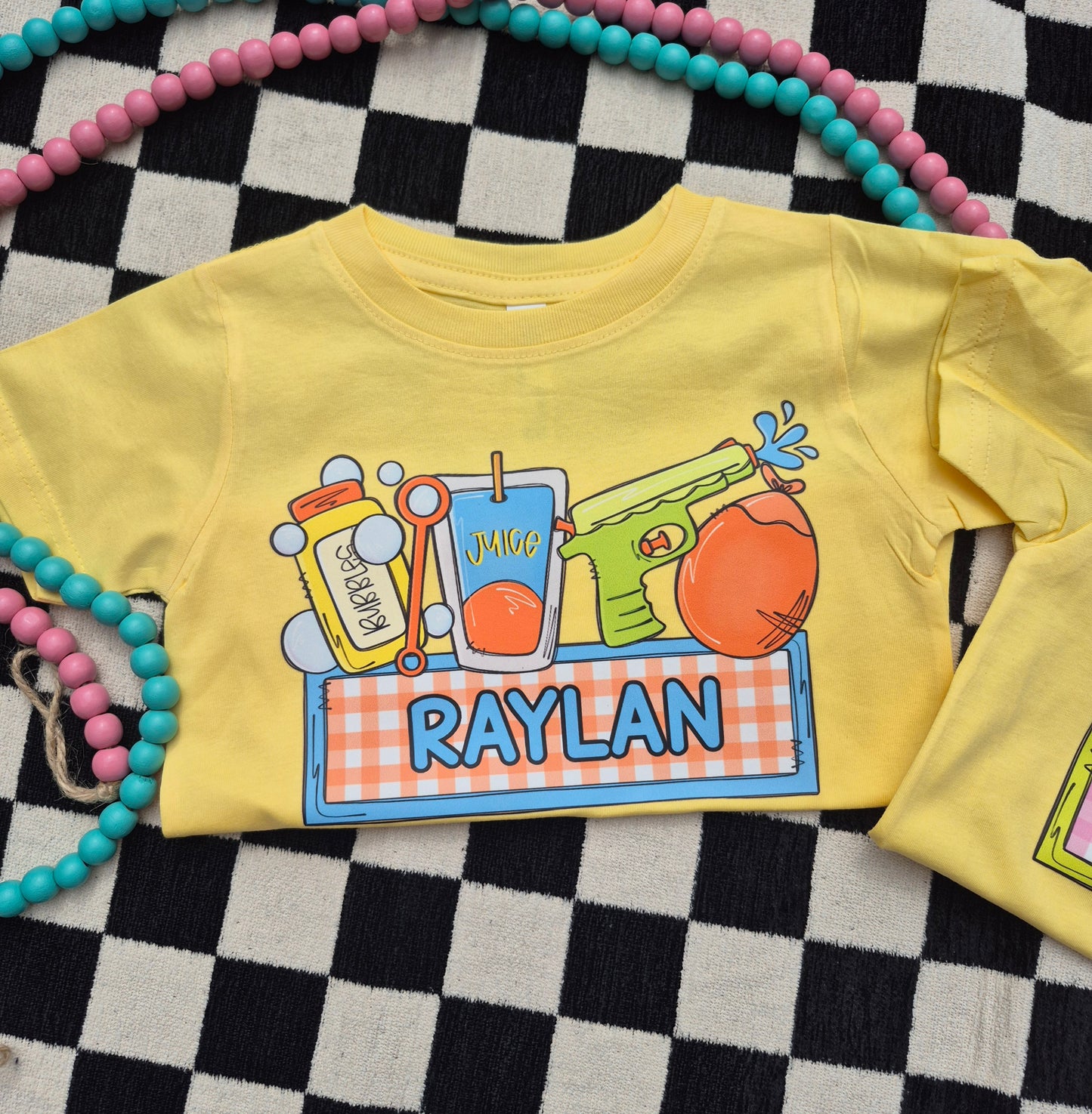 Summer name tees  (infant, toddler & youth) (printed)