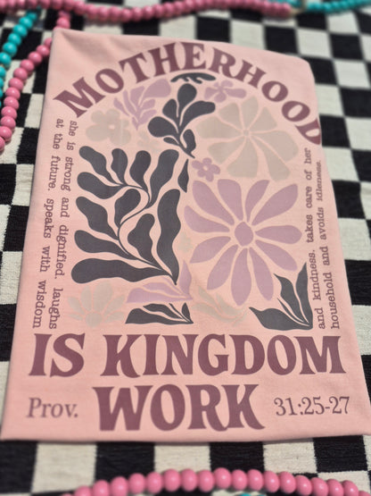 Motherhood is kingdom work 💖