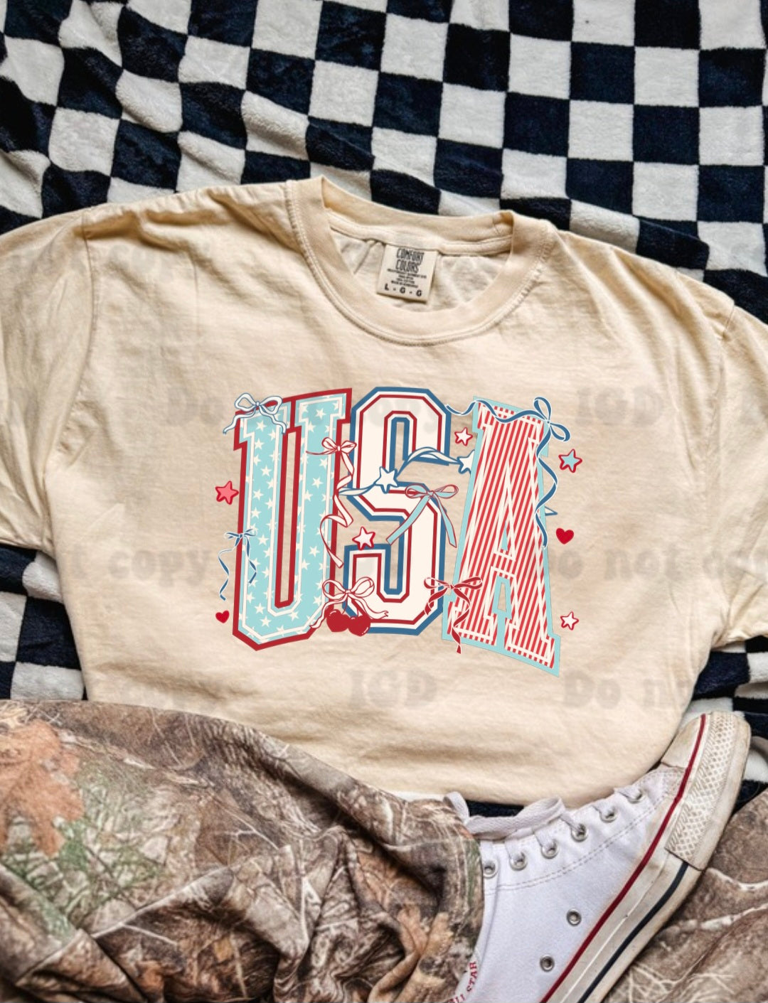 USA -cc tee