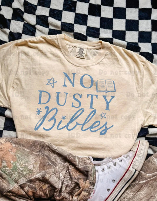 No dusty bibles  - CC tee