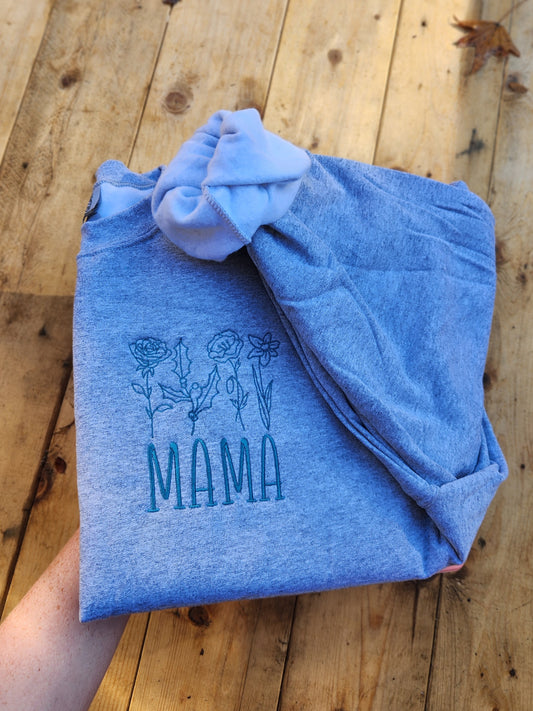 Birth month sweatshirts🌸