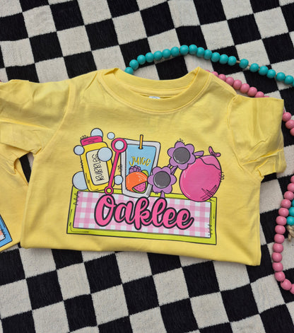 Summer name tees  (infant, toddler & youth) (printed)