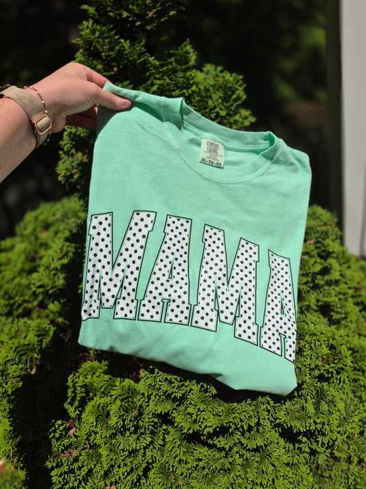 Dotted mama ~ cc tee