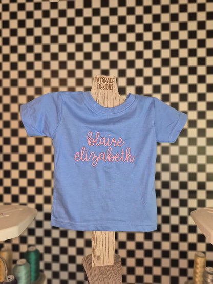 Script Name outline  infant/toddler