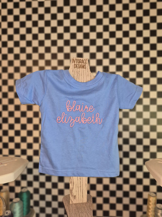 Script Name outline  infant/toddler