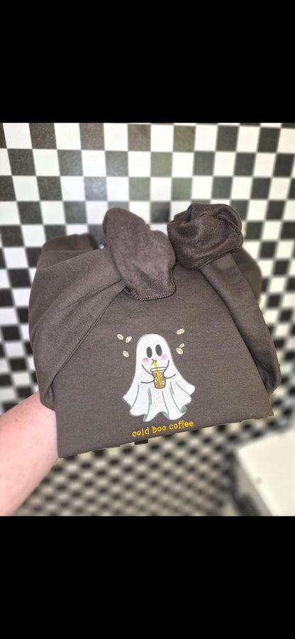Weekend flash sale - cold boo coffee. TEES & CREWS