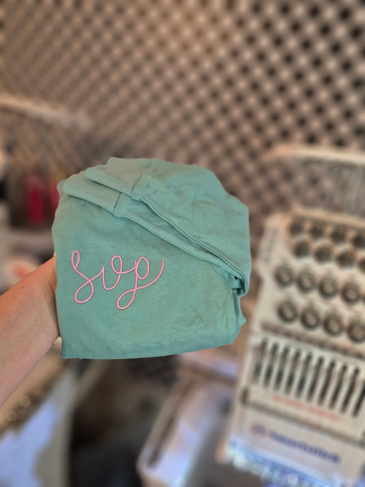 Toddler long sleeve name or monogram tee ( read description)