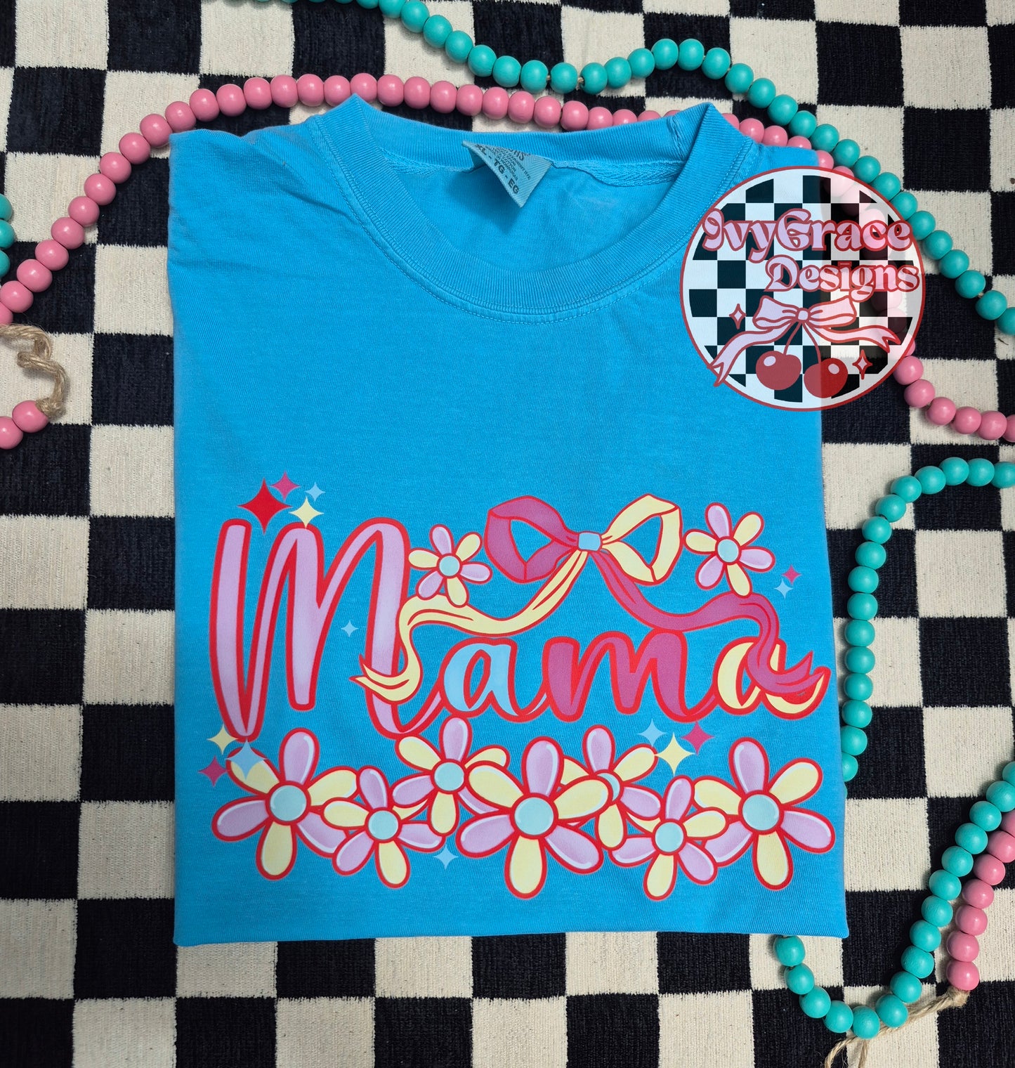 Mama floral & bow 🎀
