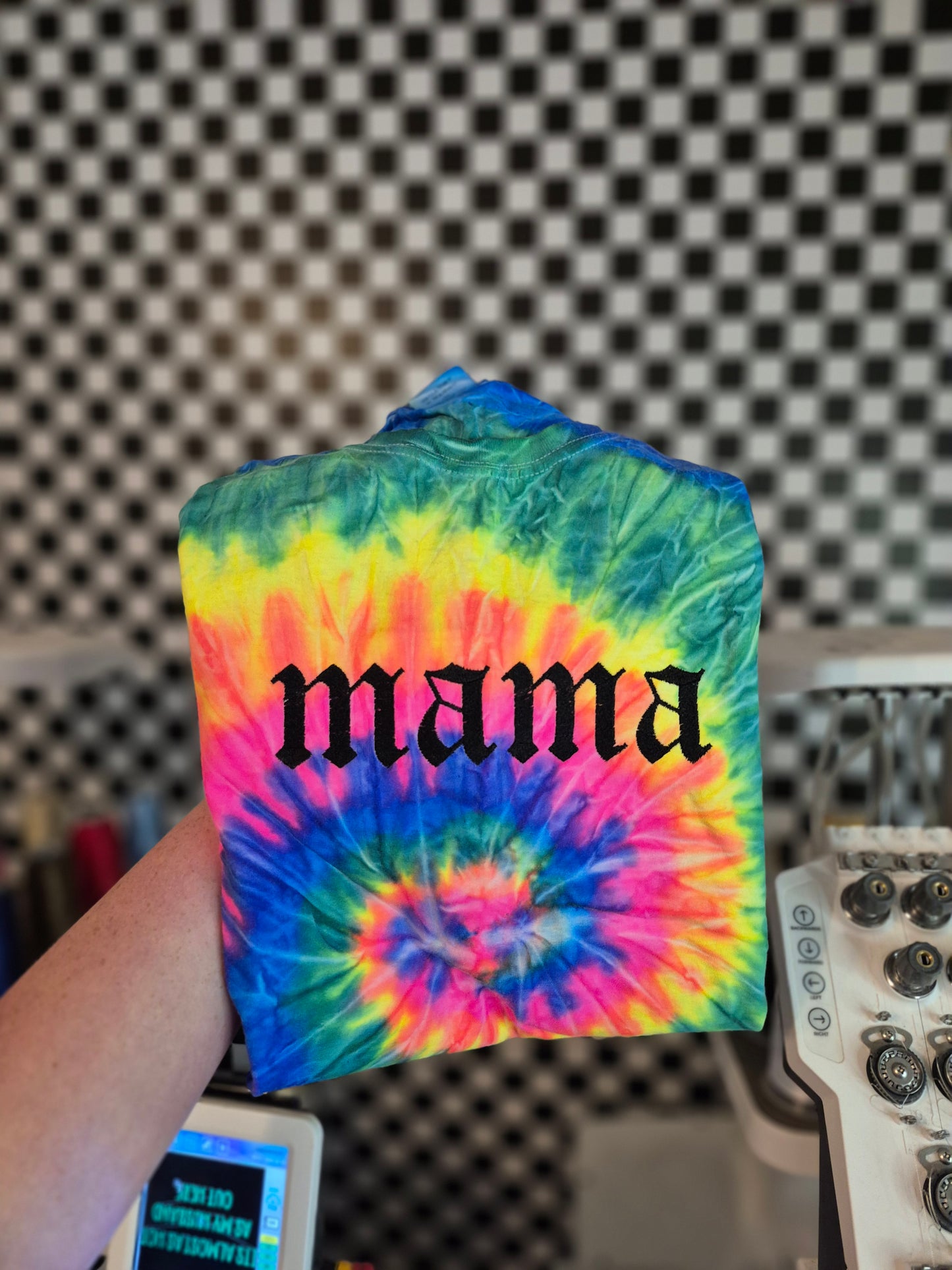 Tiedye MAMA tees ✨️
