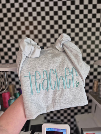 Teacher ♡ cc tees & gildan crews