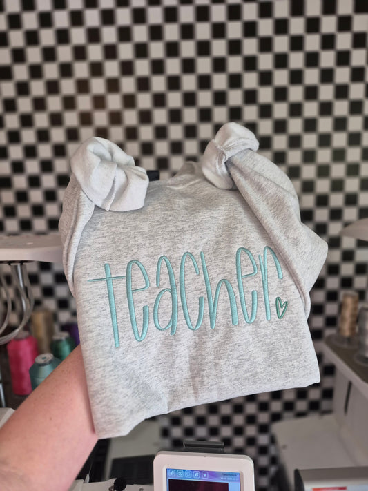 Teacher ♡ cc tees & gildan crews