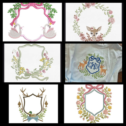 Baby hanging banners