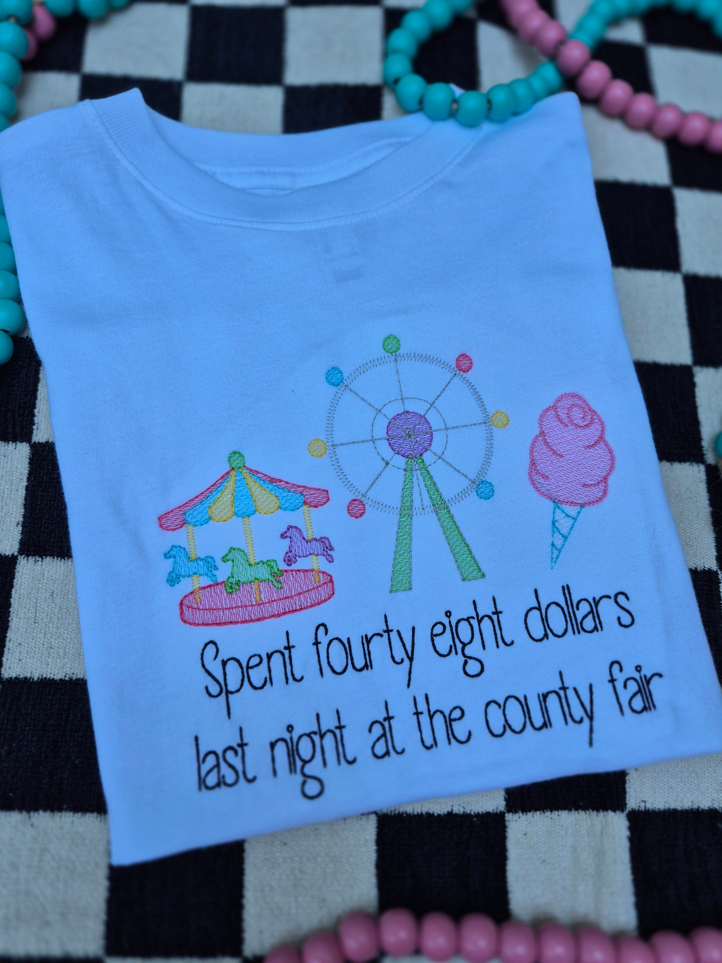 RTS size 5/6 embroidery tee