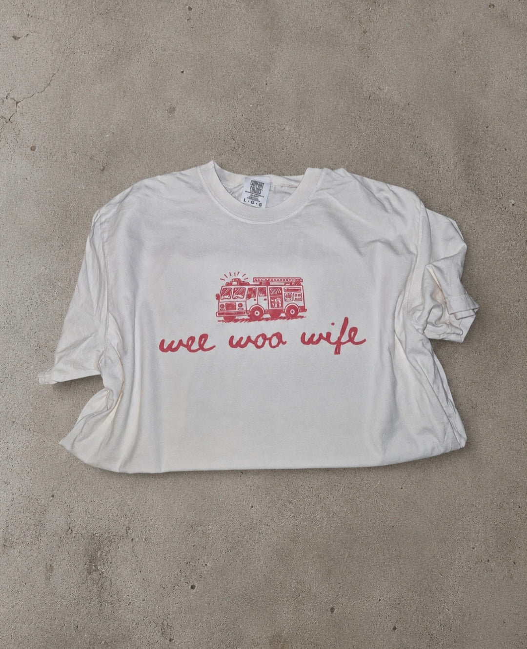 Wee woo wife - CC tee