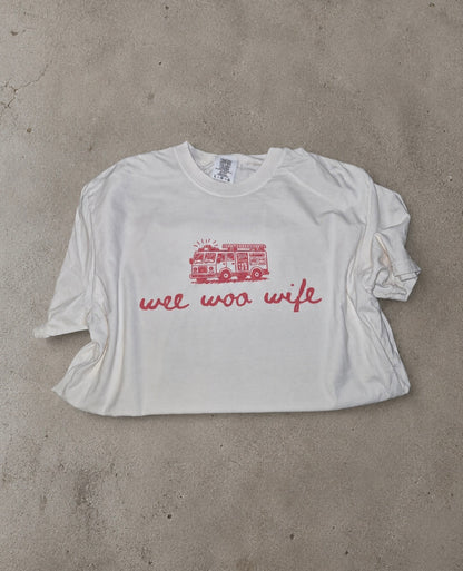Wee woo wife - CC tee